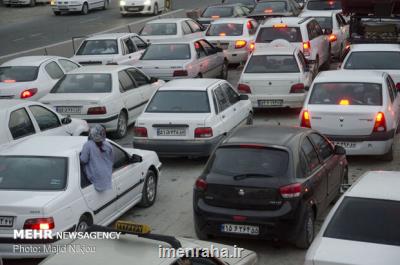 وضعیت ترافیك صبحگاهی بزرگراه های پایتخت