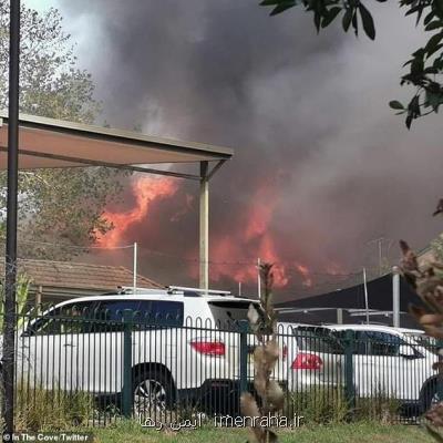آتش سوزی در مدرسه ای در سیدنی