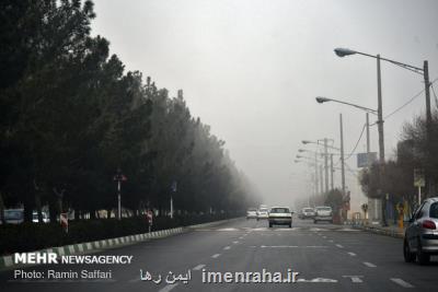 مه گرفتگی در محورهای 8 استان