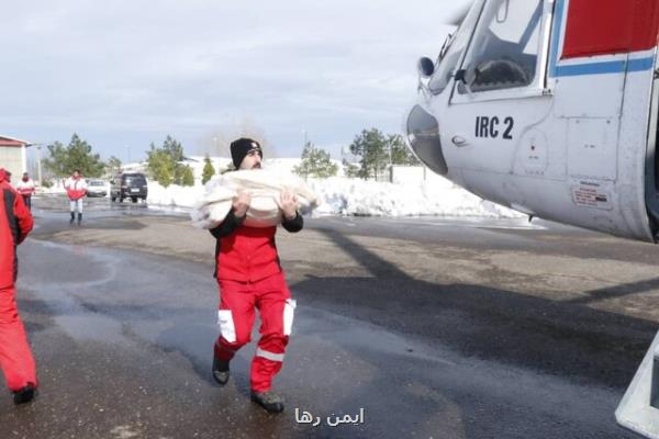 امدادرسانی هلال احمر به ۲۴۰ نفر در حوادث سه روز گذشته