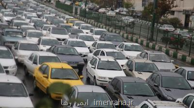 ترافیك روان در معابر پایتخت