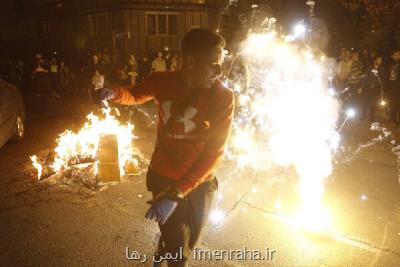 افزایش مصدومان چهارشنبه آخر سال در استان مركزی نسبت به سال قبل